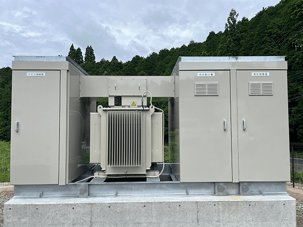 JSHP変圧器 × WINコーポレーション 蓄電所実績　鹿児島県
